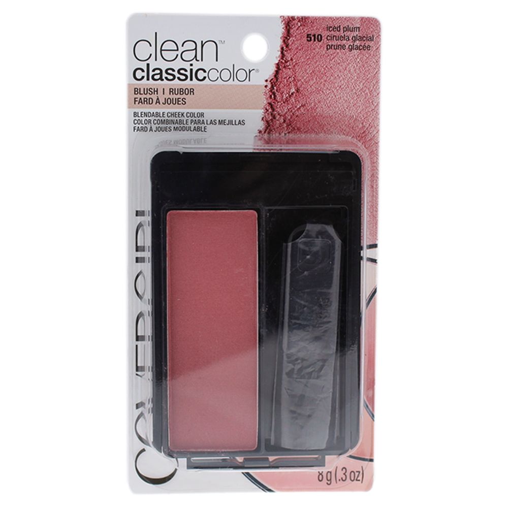 COVERGIRL Classic Color Powder Blush, 510 Iced Plum, 0.3 oz, Long Lasting Glowing Color