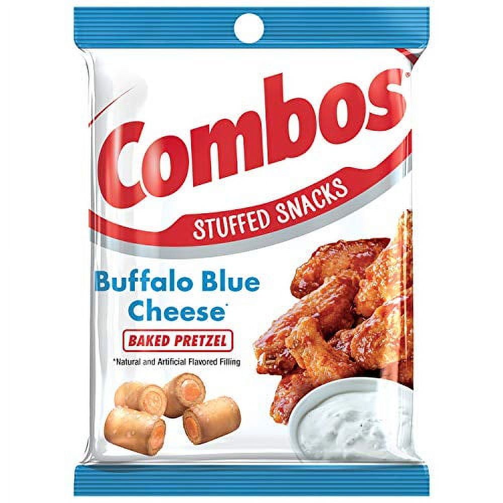 COMBOS Buffalo Blue Cheese Pretzel Baked Snacks 6.3-Ounce Bag