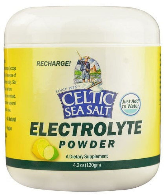 Celtic Sea Salt Electrolyte Powder, 4.2 Oz