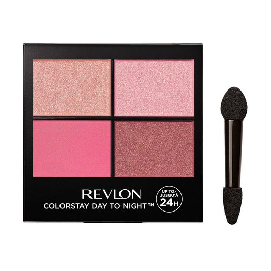 Revlon ColorStay Day to Night Eyeshadow Quad, 565 Pretty, 0.16 oz