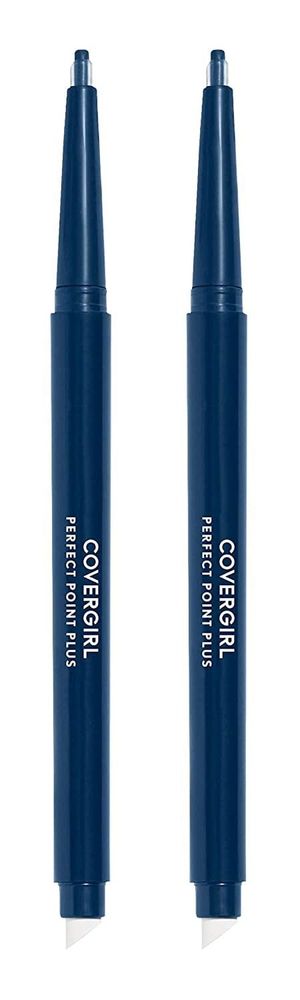 (2-Pack) COVERGIRL Perfect Point Plus Eyeliner, Midnight Blue 220, 0.008 oz (0.23 g)