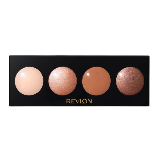 Revlon Illuminance Long Lasting Matte and Shimmer Eyeshadow Quad, Not Just Nudes, 0.12 oz