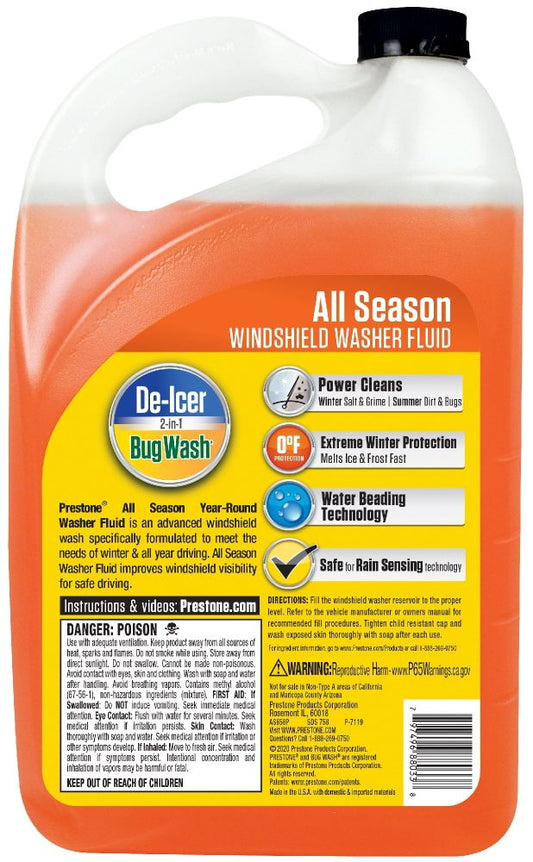 Prestone Deluxe Windshield Washer Fluid