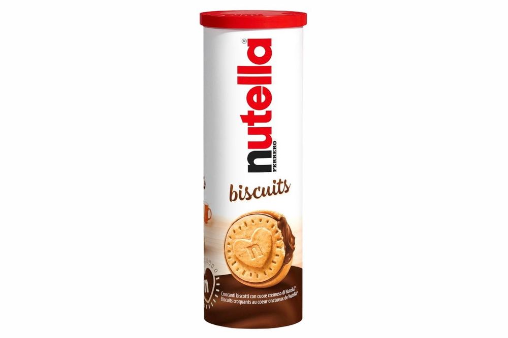 NUTELLA GALLETAS CON RELLENO CREMOSO DE AVELLANAS Y CACAO 166 G