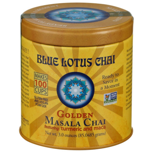 Blue Lotus - Masala Chai Golden - Case Of 6 - 3 Oz