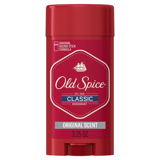 Old Spice Classic Deodorant for Men, Original Scent, 3.25 oz