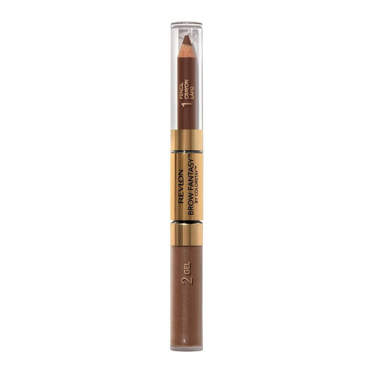 Revlon ColorStay Brow Fantasy Dual Sided Natural Eyebrow Color Pencil,105 Brunette