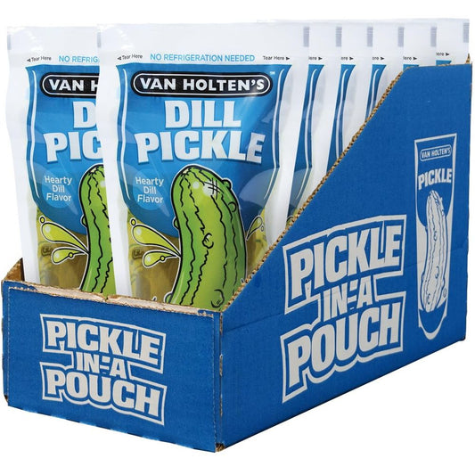 - Jumbo Dill Pickle-In-A-Pouch - 12 Pack