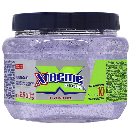 Xtreme Clear Styling Gel 450g - Transparente Gel de Peinado (Pack of 1)