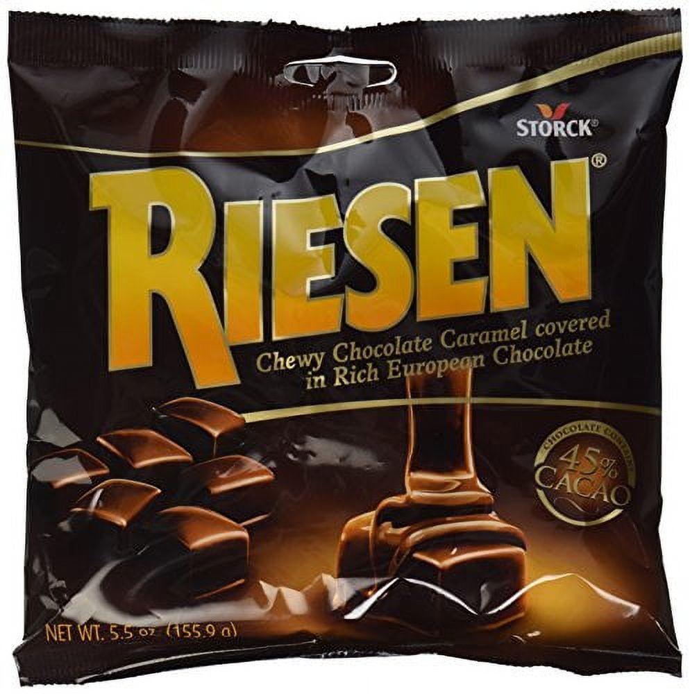 Riesen Chocolate Covered Chewy Caramel Candy, 5.5 oz