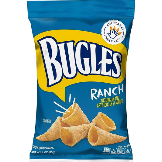 Bugles Crispy Corn Snacks (Bold BBQ, 3 oz (6 count))