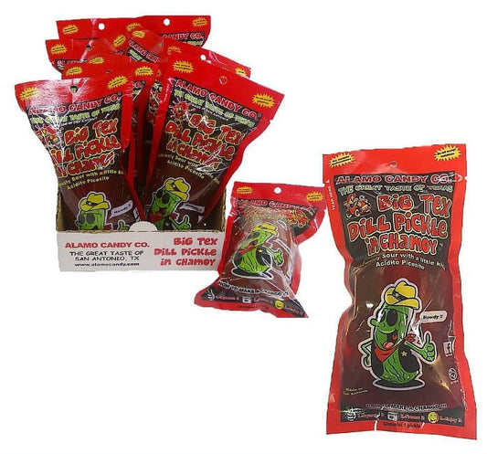 Alamo Candy Co Chamoy Pickle Kit Sour Candy Basic Package