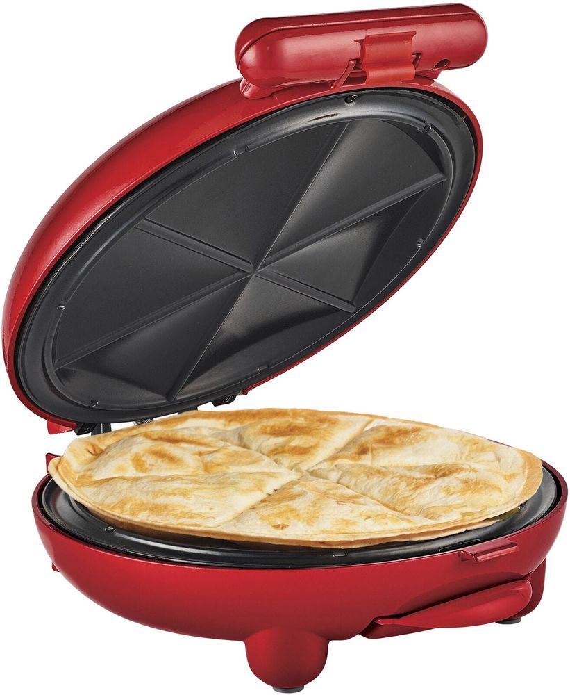 Bella 8-Inch Quesadilla Maker, Red 8"