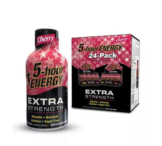 5-hour ENERGY Shot, Extra Strength, Cherry (1.93 oz., 24 ct.)