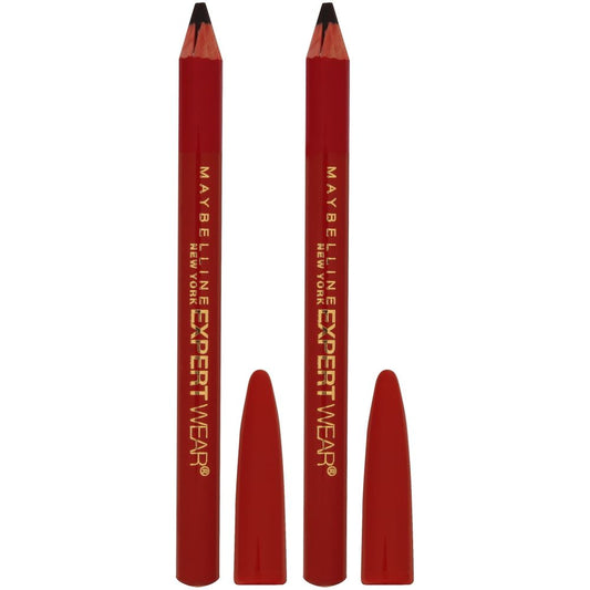 Maybelline Expert Wear Twin Brow and Eye Pencils, Velvet Black