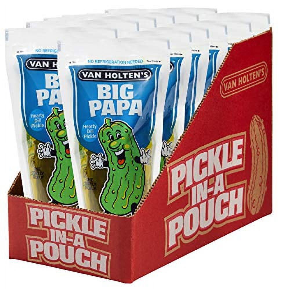 Van Holten's,Big Papa Pickle, Dill Flavor, 1-count (Pack of12)