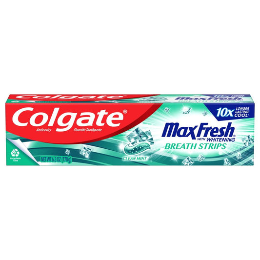 Colgate Max Fresh Toothpaste  Whitening Toothpaste (Pack of 20)