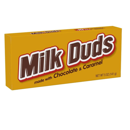 MILK DUDS Chocolate and Caramel Candy, 5 Ounce Pack of 2