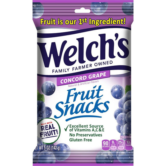 Welch's? Concord Grape Fruit Snacks 5 oz. Package