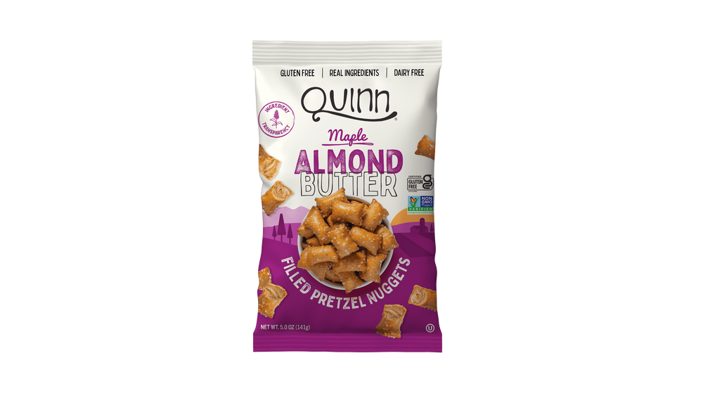 Quinn Maple Almond Butter Filled Pretzel Nuggets, 5.0 oz, 1 Count