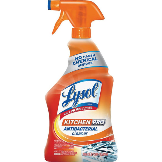 Lysol, Kitchen Pro Antibacterial Cleaner,Spray for Kitchens, No Harsh Chemicals, 22oz&nbsp;(650mL)