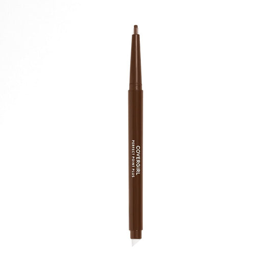 COVERGIRL Perfect Point Plus Eyeliner, 210 Espresso, 0.008 oz, Long-Lasting, Versatile Black Eyeliner, Soft Smudging Tip, No Sharpening Needed