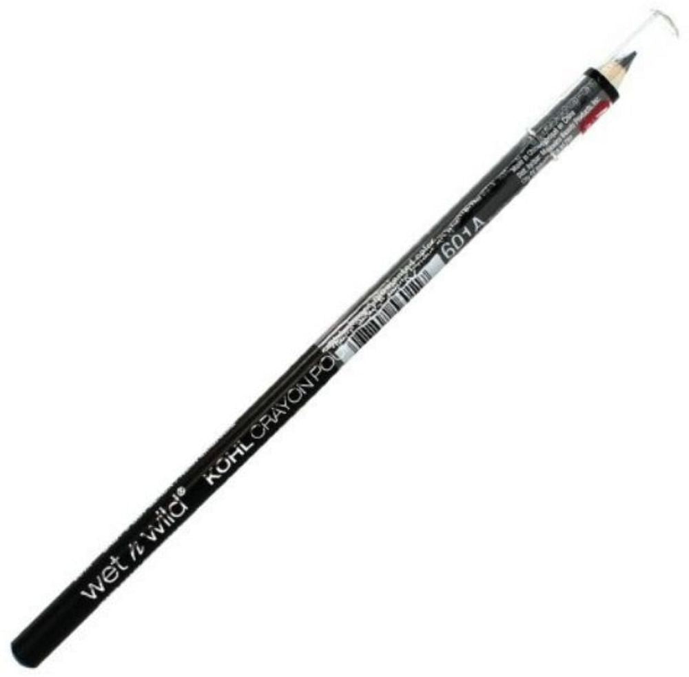 Wet n Wild Color Icon Kohl Eyeliner Pencil, 601a Black Black 0.04 oz