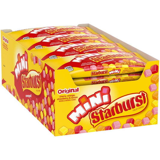 Starburst Mini Original Fruit Chews 24-1.85 oz. Packs