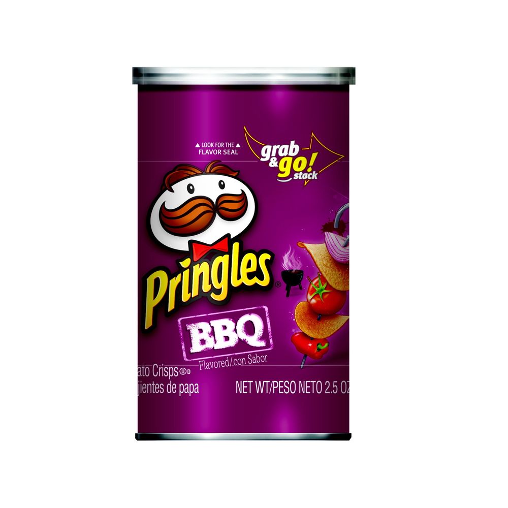 Pringles, BBQ, 2.5 oz. (12 Count)