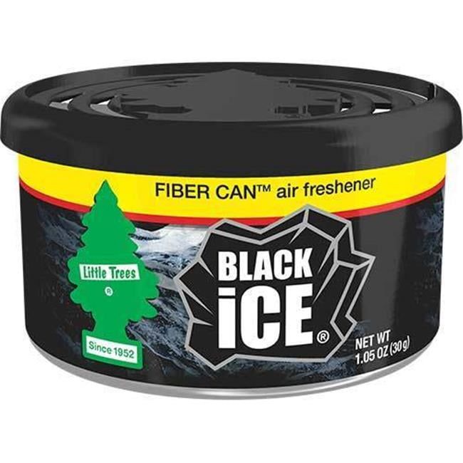 Car Freshner  Little Trees Black Ice Fiber Can Air Freshener