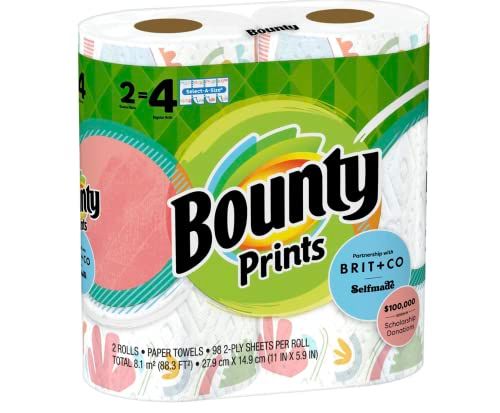 Bounty roll packet 2 paper