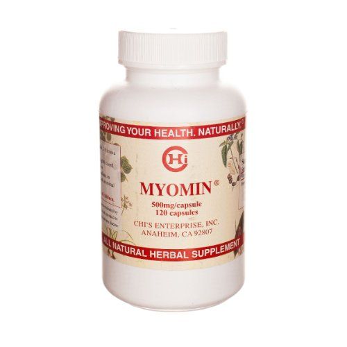 Chi's Enterprise 120 Piece Myomin Promotes Healthy Hormone Levels 500mg Capsules