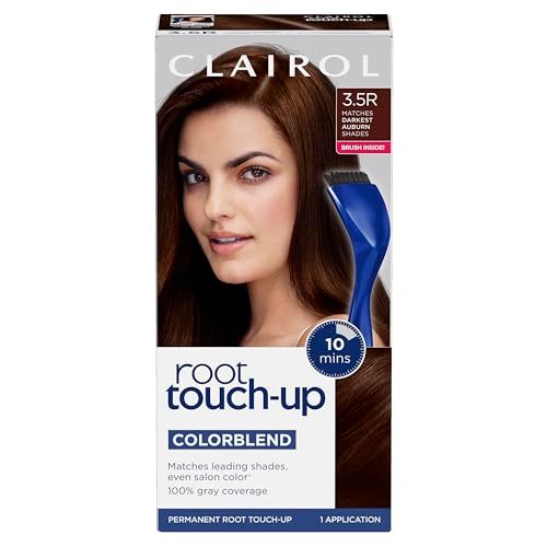 Clairol Root Touch-Up by Nice'n Easy Permanent Hair Dye for Red Hair Color with 100% Gray Coverage