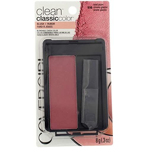 CoverGirl Classic Color Blush, Iced Plum [510], 0.3 oz (Pack of 3)